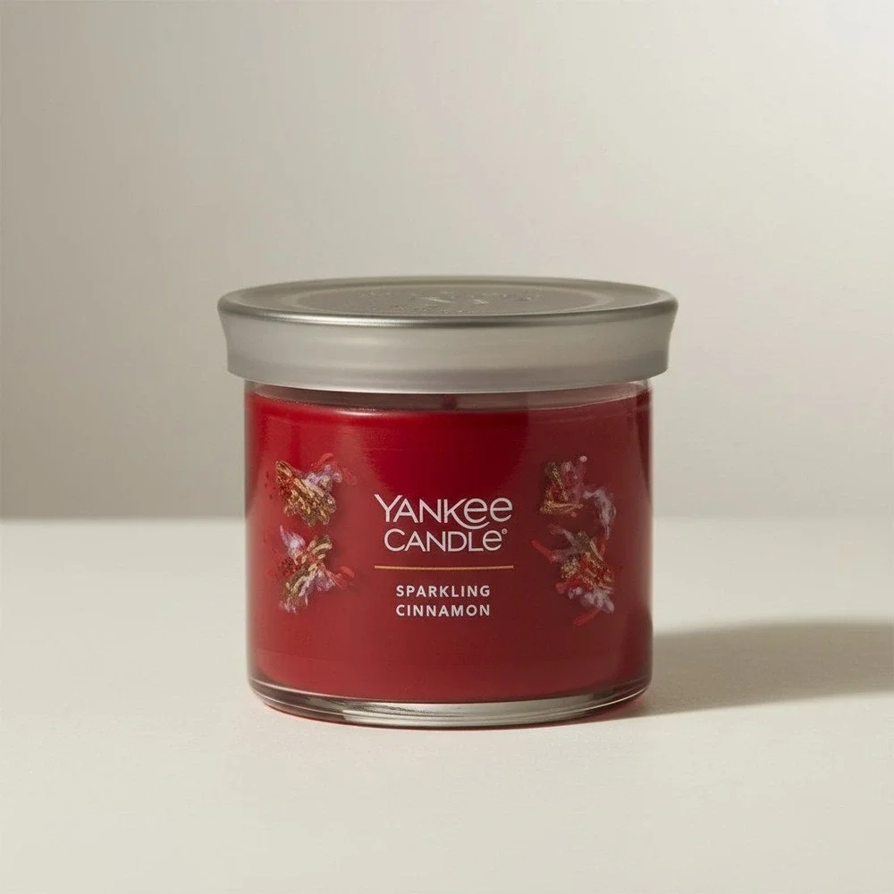 Yankee‎ Candle Sparkling Cinnamon Small Jar - 4.3 oz Scented Candle - NWT